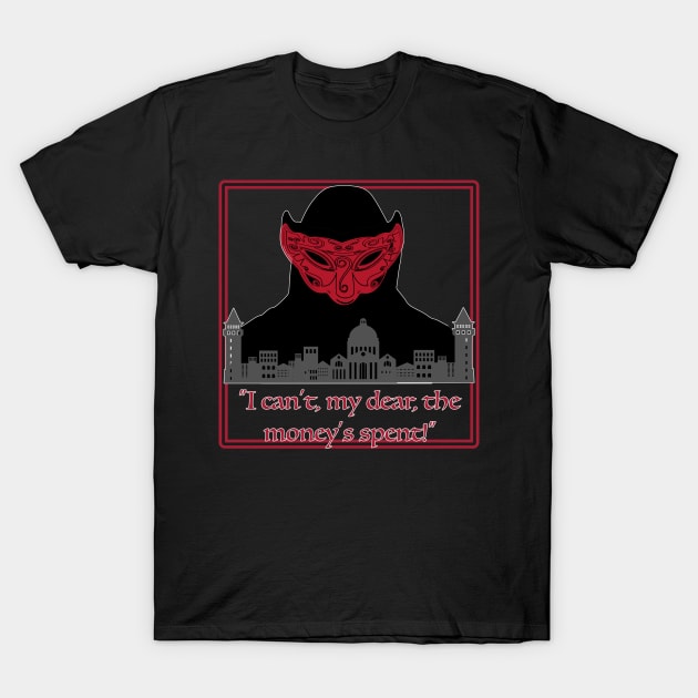 Mister Crimson Six of Crows T-Shirt by FamilyCurios